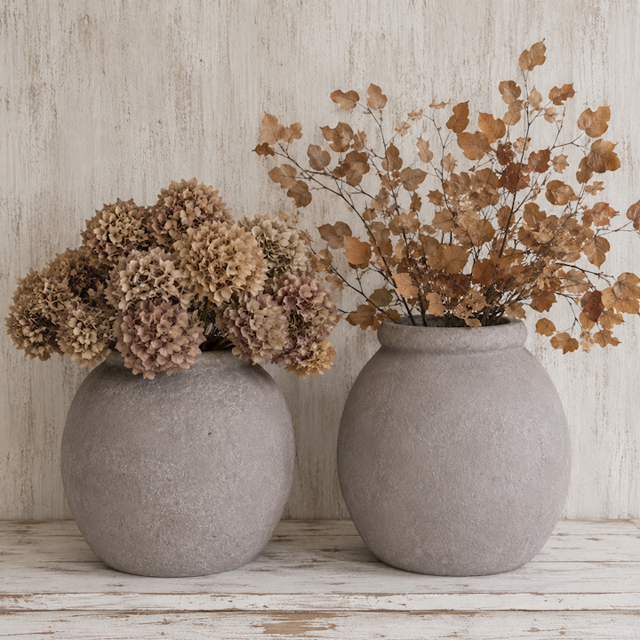 TUSCANY LARGE POT VASE 33x33x34cm